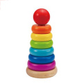 Wooden Rainbow Stacker Classic Educational Wooden Baby Toy